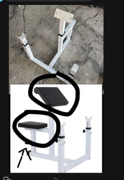 Arm Preacher Curl Bench Bicep Strengh Bench Seated Strenghthen Training Isolated Barbell