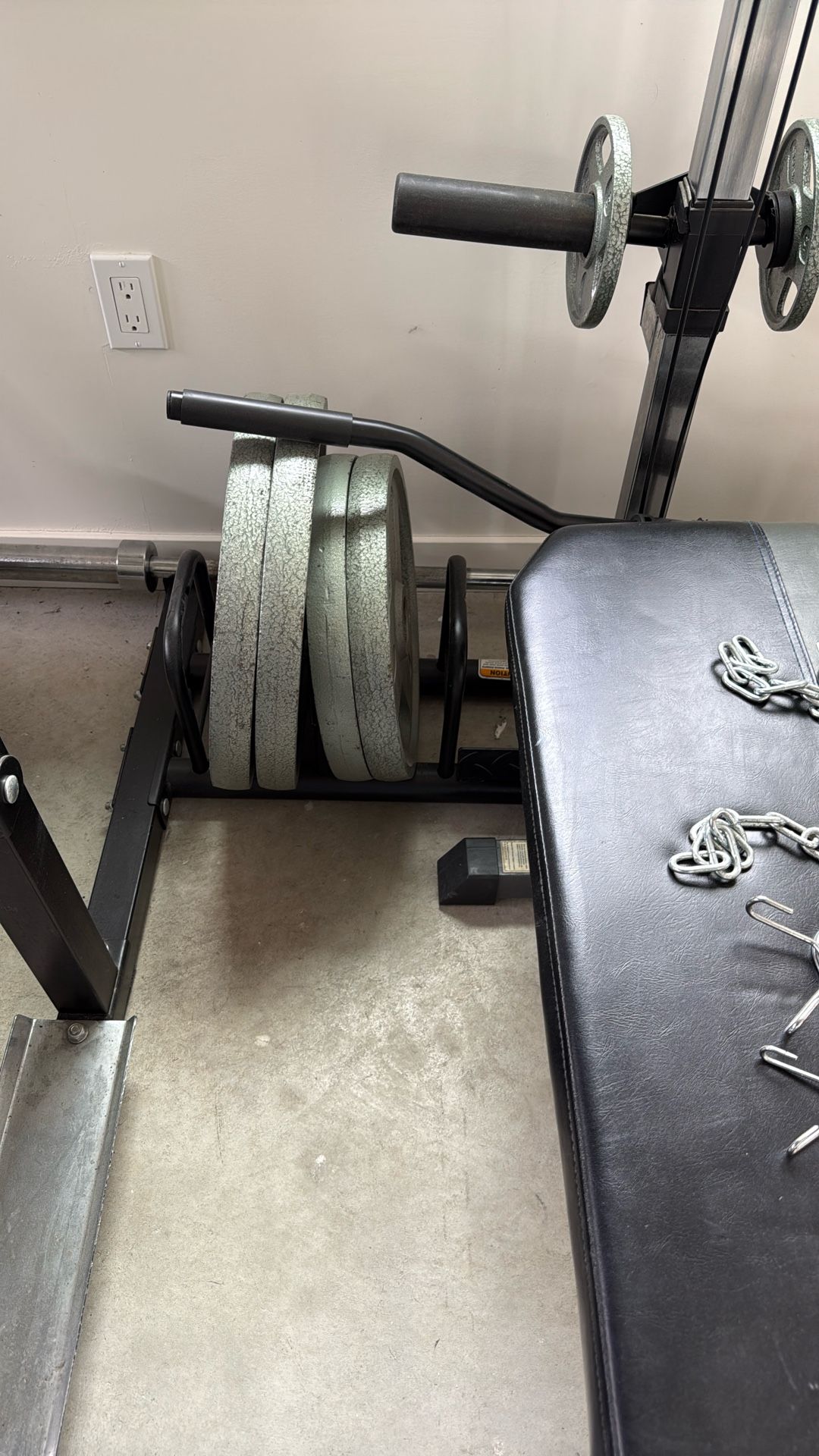Fitness Gear- weights and bench