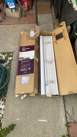 Home decor 2” wood blinds