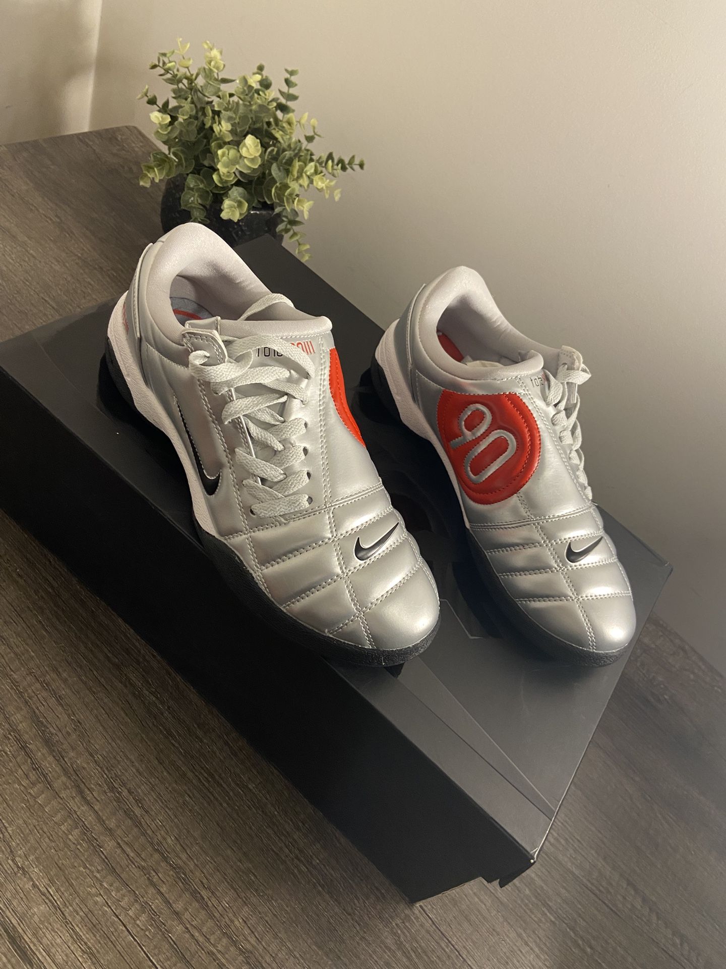 Nike Total 90 III SP Metallic Silver/Red/Black 2025 HJ9351-002