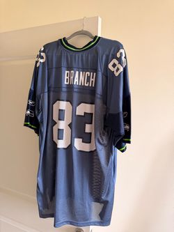 Seattle Seahawks Deion Branch #83 Reebok Jersey
