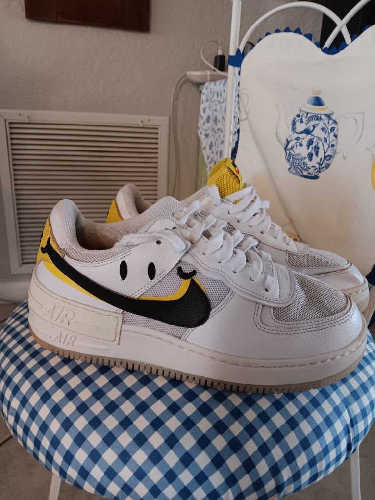 Nike Air Force 1s Shadow " Go The Extra Smile " Sneakers