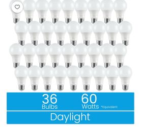 LED Light Bulbs 36 pack