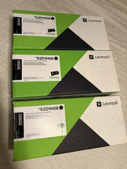 Lexmark OEM High Yield Toner Ctgs.  