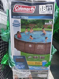 Coleman 18 Ft Swimming Pool Comes With Filter. 