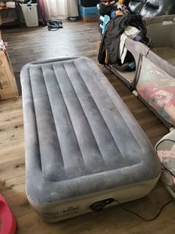 Intex Twin Air Mattress with Built-In Pump