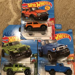  2021 Hot Wheel Suvs