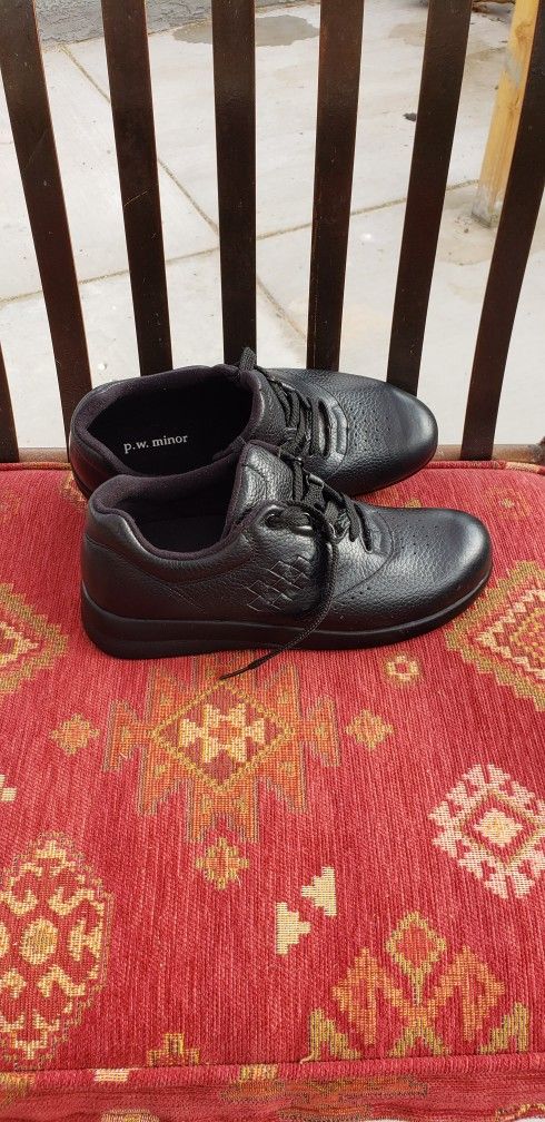 Pw‎ Minor Shoe Orthotic Orthopedic Diabetic Black O s-l400.jpg main image 2
