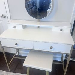 White Vanity 