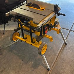 Freaky Table Saw With Dewalt Table Stand Included And Extra Electric Saw All Included 