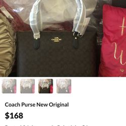 Coach Purse New Original 