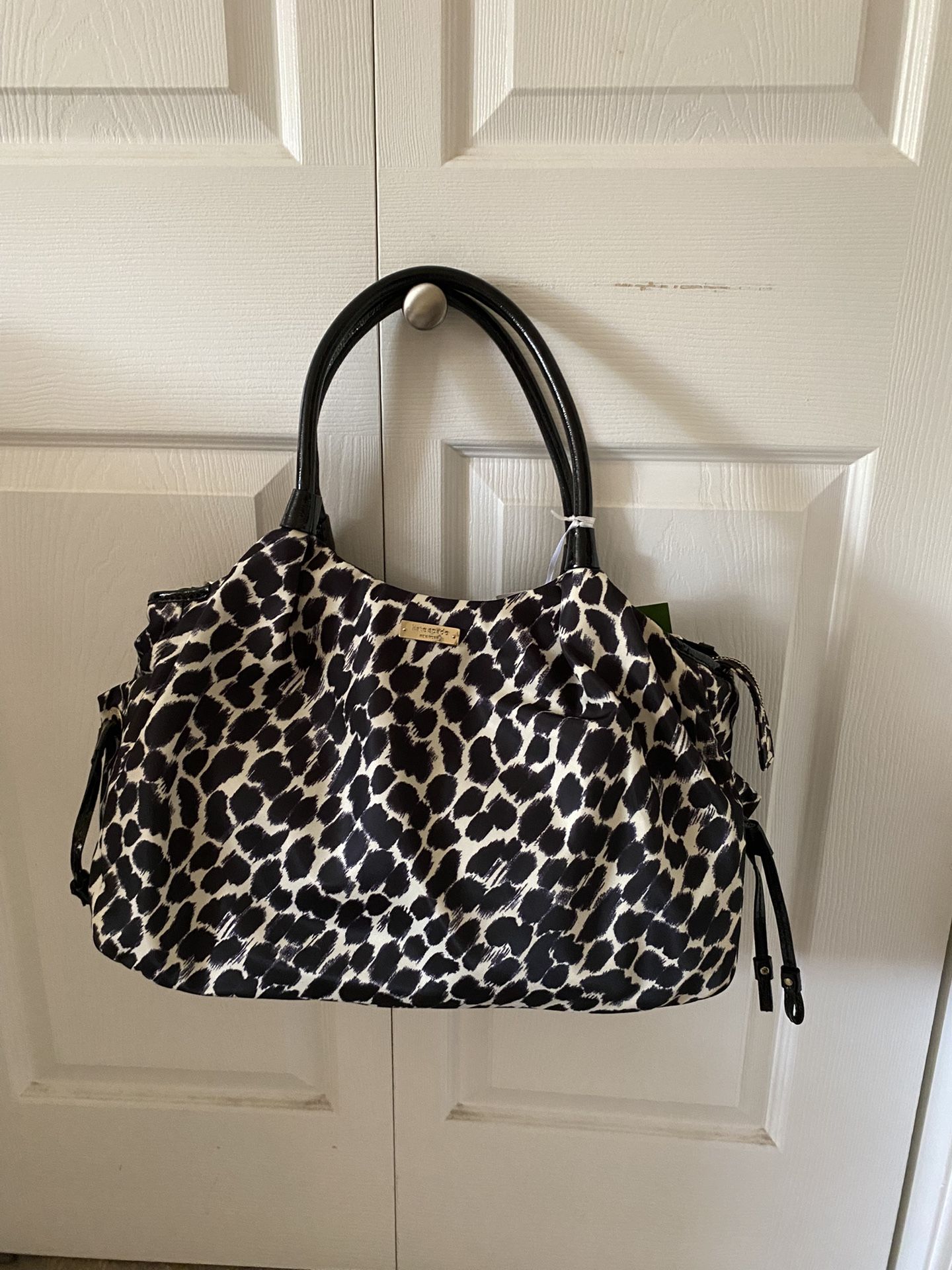 Kate spade Stevie baby bag Pop leopards