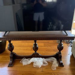 Wood table 16x60 inches