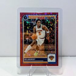 OG Anunoby Red Disco Card