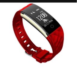 Red Smart Fitness Tracker Band