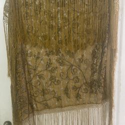 Ochun Shawl De Encaje Grande  