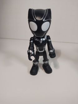 Marvel Spidey and Friends Black Panther Superhero Figure 4"