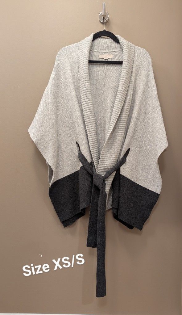 Ladies wraps/ponchos, sweaters, scarves. Most from Chico's & Loft