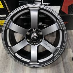 Fuel Rush 20x9 6x5.5 Matte Anthracite