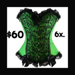 6x Corset and Thong.