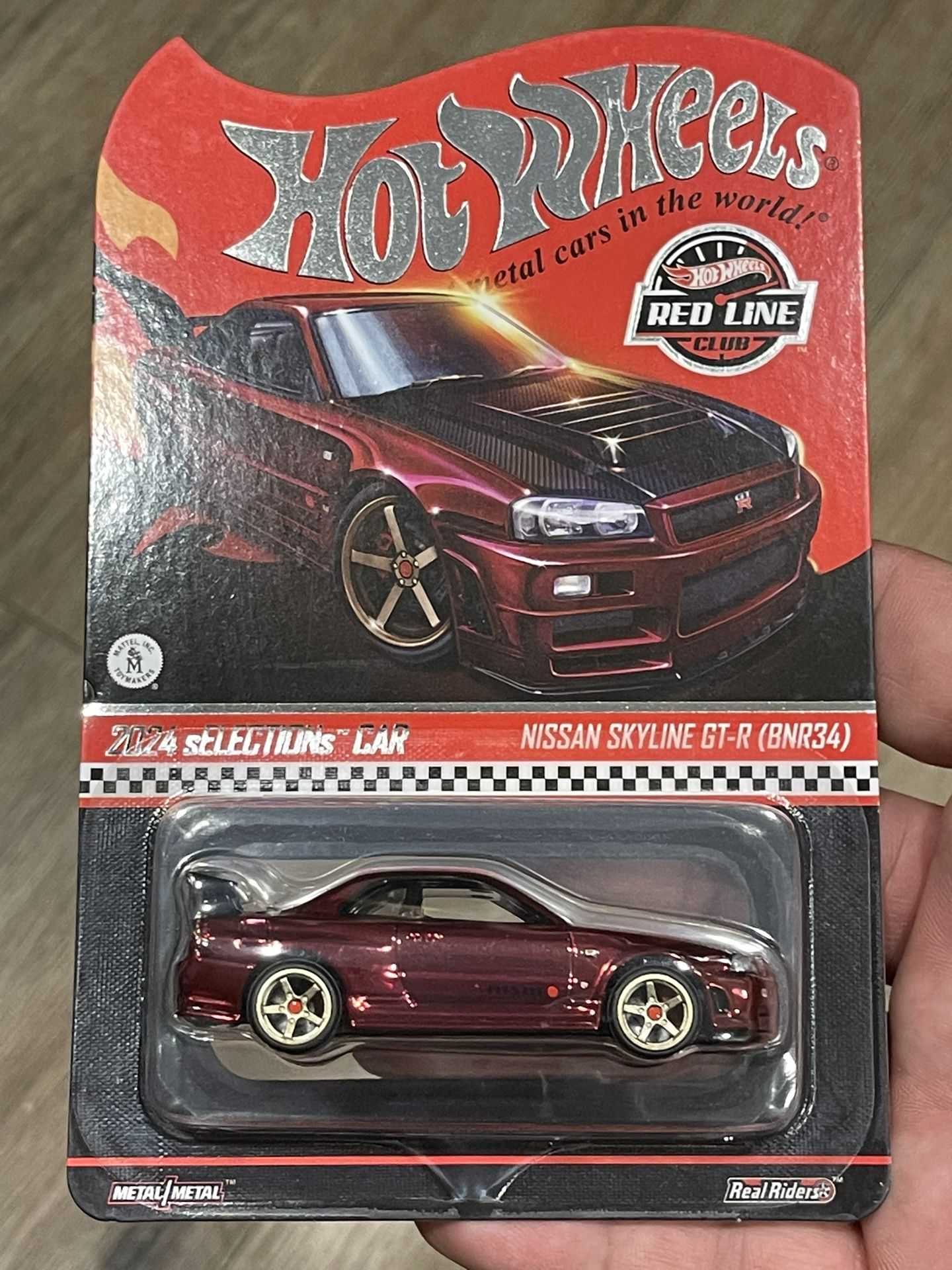 Hot Wheels RLC Nissan Skyline R34