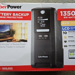 2 Nice Cyber power battery back Up 