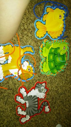 Lace practice animals