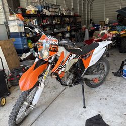2012 KTM SX-F 350 with street legal kit