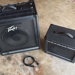 2 Keyboard Amps By Peavey KB15 And KB/A 15