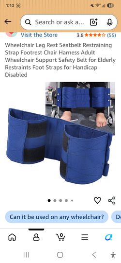 Wheelchair leg rest