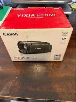Canon VIXIA HF R80 HD Camcorder | 32x Zoom | WiFi | 16GB + 2x 128GB SD Cards + Accessories
