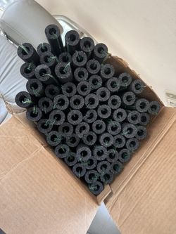 Pipe Insulation 5/8 3/8 Wall Thickness Box 396 Sq Ft
