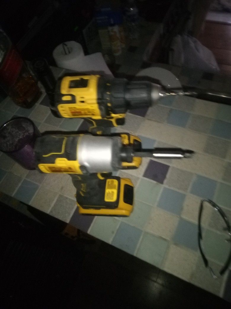 DeWalt 20v Drill Combo