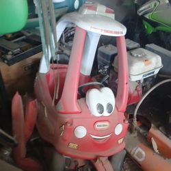 2 Little Tykes Kids Cars.