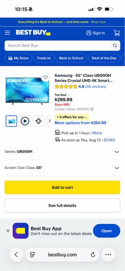 Samsung tv