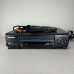 Panasonic PV-V4021 VCR VHS 4 Head Omnivision Player Recorder