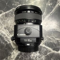 Canon TS-E 45mm f/2.8 MF TS Lens