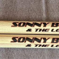 Drum Sticks - Sonny Burgess - Bobby Crafford - Hot Sticks Custom