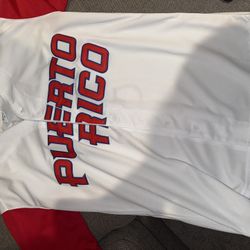 Puerto Rico World Baseball Classic Jersey - Medium