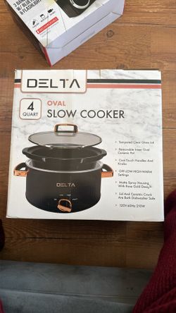 Delta 4 Quart Slow Cooker 