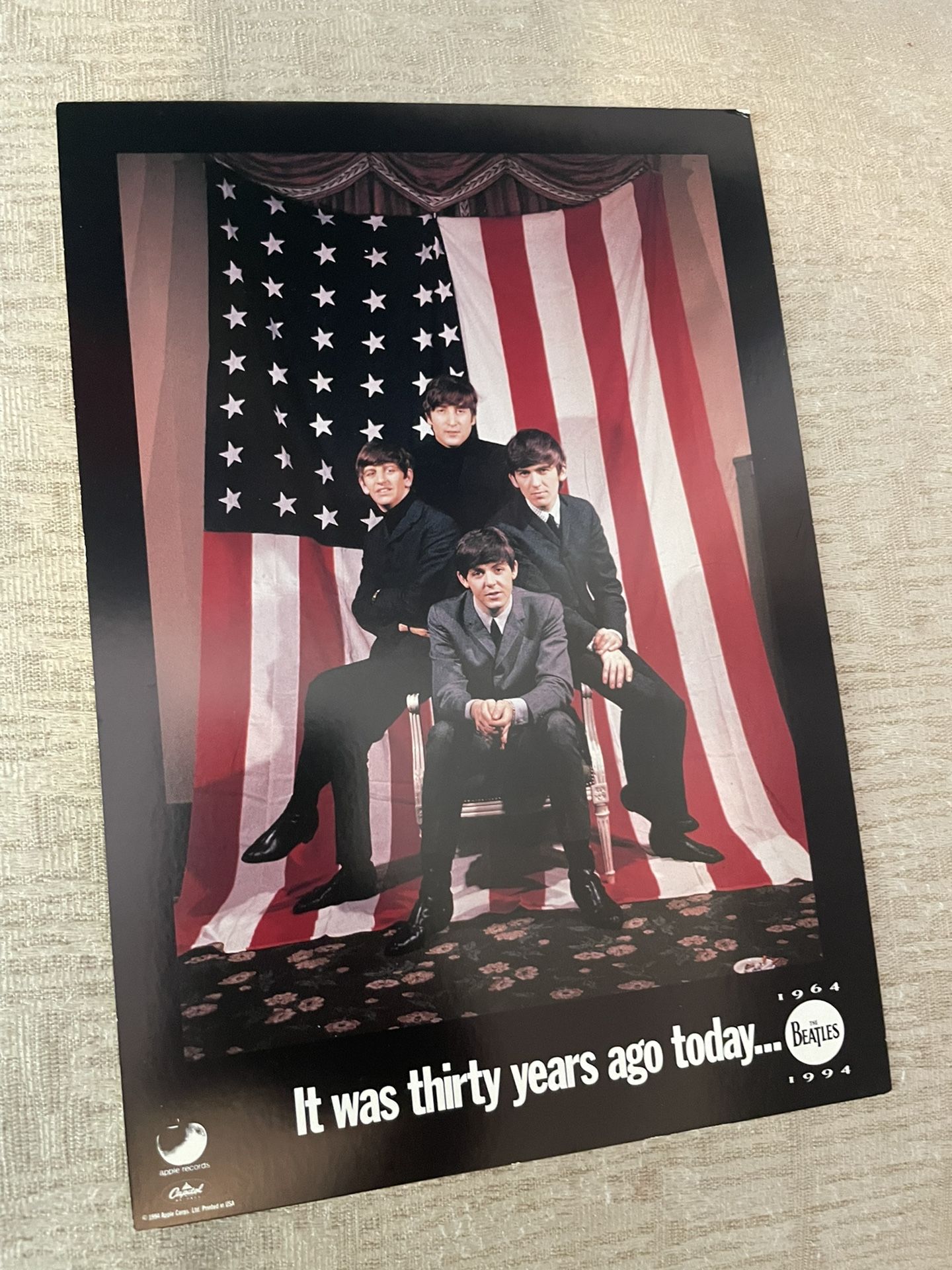 The Beatles 1994 Post Card
