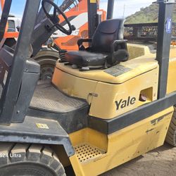 yale 10k lb diesel forklift runs excellent 
