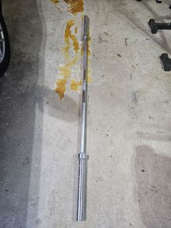 7 foot 45lbs Olympic 2" weight bar