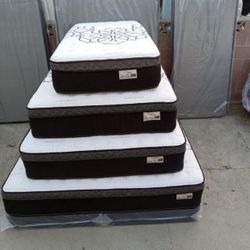 Queen Size Mattress Pillow Top New 