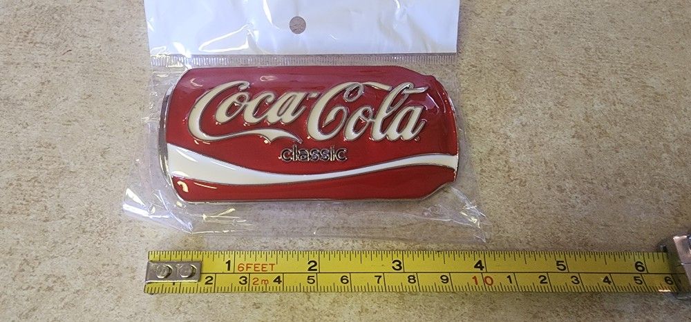 Coca cola belt buckles $35 each. See all pictures.  SHIPPING AVAILABLE 