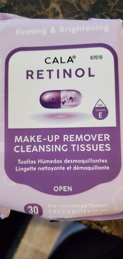 Makeup remover wipes