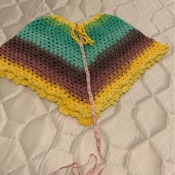 Capita para niña de crochet hecha a mano Nueva