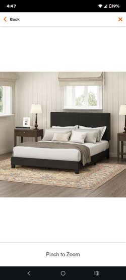 King bed frame