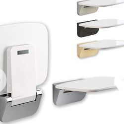 Folding Shower Seat Wall Mounted, Chrome