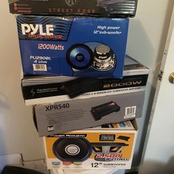 Speakers and Amps